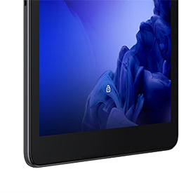 Alcatel 3T 10 Tab view of the bottom of the tablet