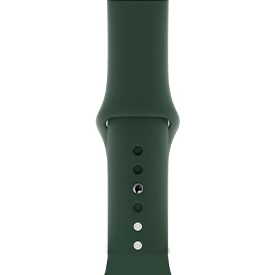 BeHello Silicone Watch Strap for Apple Watch 38mm and 40mm Forest Green