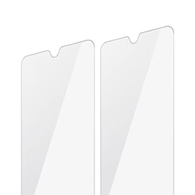 Two glass screen protectors