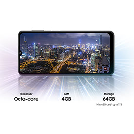 Samsung galaxy A22 5G screen display